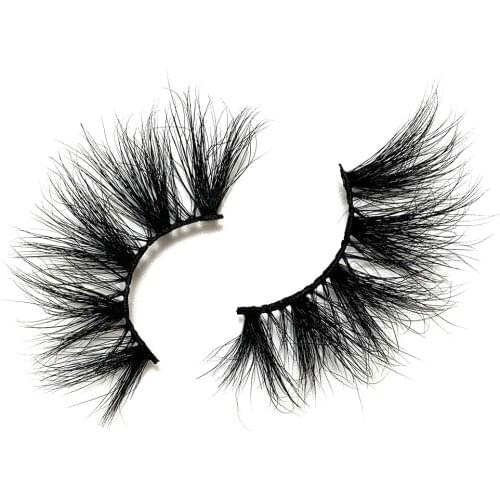 Makeup 25mm Mink Lashes False Eyelashes 5D Mink Lashes Dramatic Full Strip Lashes 3D Mink Eyelashes Cruelty Free Mink GS511