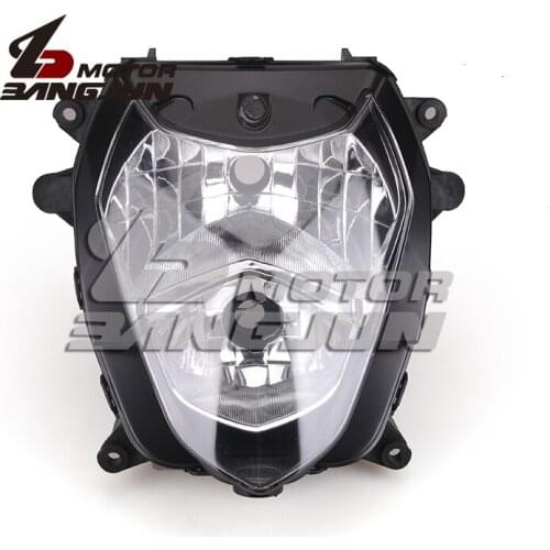 Motorcycle Black Headlight Headlamp Head Lights Lamps Assembly For Suzuki GSXR1000 2003-2004 K3 K4