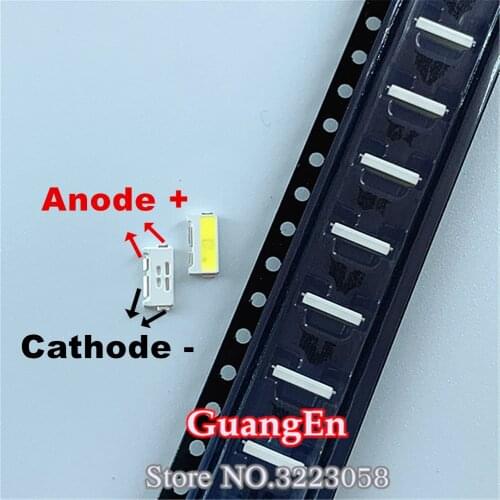 1000PCS Original For AOT LED Backlight Edge LED Series TS731A 1W 3V 7032 KSF55-SDC018-N Cool white TV Application