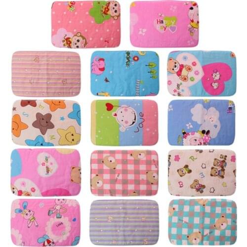 G2AD 1pcs 25*35 Changing Pads Covers Reusable Baby Diapers Mattress Diapers for Newborns Waterproof Sheet Changing Mat