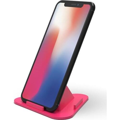 TPU Multi-Color Optional Phone Holder Portable Desktop Phone Holder Triangle for Mobile Phone PC Laptop Computer Stand