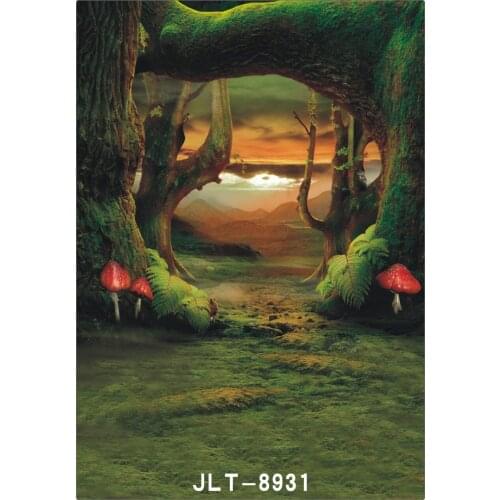 Fantasy Forest Moutain Wedding Children Vinyl Background For Photo Studio Props Baby Backdrops for Photography