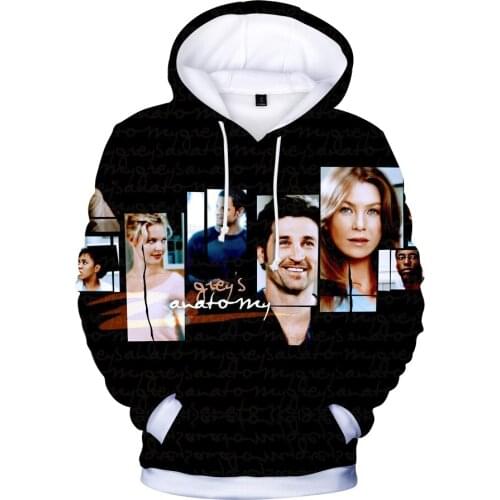 High Quality Hot Sale GRERS ANATOMY Fashion Hoodies Print Men/women Warm Cool Long Sleeve Skull Print Sweatshirts Hoodie Casua