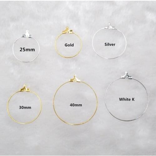 10pcs Bohemia Big Circle Earring For Women Handmade Earrings Fashion Jewely Findings Diy Earrings Making Accessories Pendientes