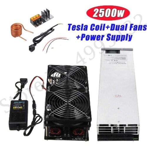 ZVS High-power High-frequency Induction Heating 2500W High-frequency Machine Without Tap ZVS