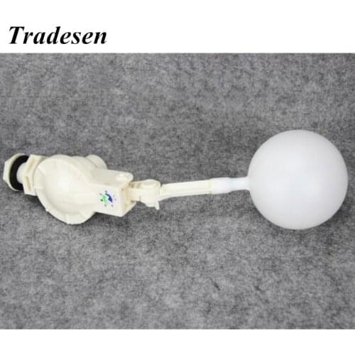 1pcs 1/2" 3/4" 1" Male Thread Long Rod Floating Ball Valve ABS Adjustable Water Level Aquarium Tank Cooling Tower Replenishing