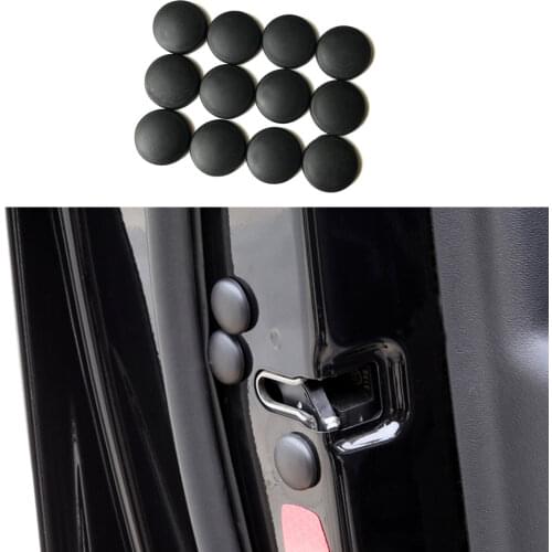 12pcs/Lot Car Door Lock Screw Protector Cover For Toyota Prius Levin Crown Avensis Previa FJ Cruiser Venza Sienna Alphard ZELAS