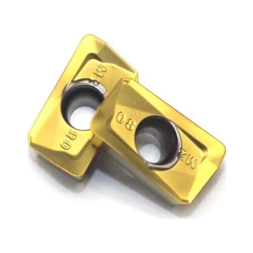 20PCS APMT1135PDER M2 Gold CNC Cutting Insert Face Milling Insert