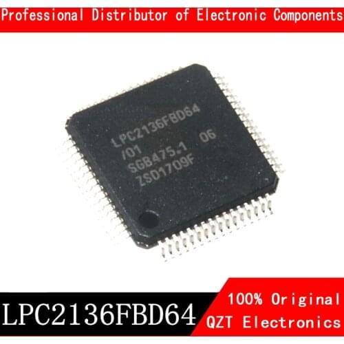 5pcs/lot new original LPC2136FBD64 LPC2136 LQFP-64 In Stock