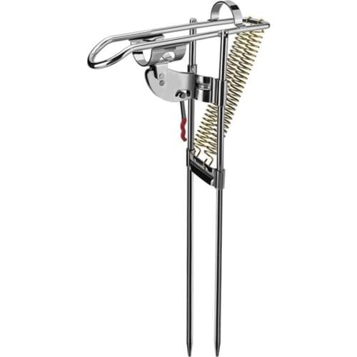 Automatic Double Spring Angle Pole Fish Pole Bracket Rod Gear Fishing Fishing Standard Holder O2E7