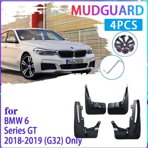 Car Mud Flaps For BMW 6 Series Gran Turismo GT G32 2018~2019 Mudguard Splash Guards Fender Mudflaps Auto Accessories