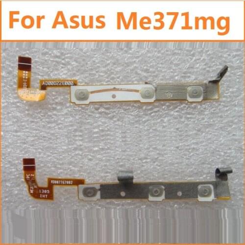 100% original switch on off Power Volume button Flex cable For Asus k004 ME371MG conductive flex with sticker replacement parts