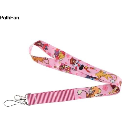 A2365 Patchfan Personality Card Captor Lanyard for Key Phones USB Flash Drives Keys Keychains ID Name Tag Badge Holders