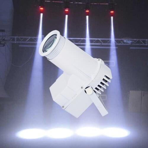 Mini Pinspot 10W LED Lamp White Cover Spot Light Narrow Beam Pinspot Lighting Mount Spotlight Projector for KTV CelebrationParty