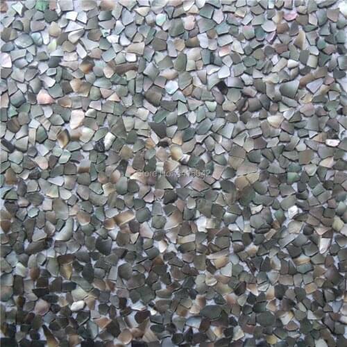 Black mother of pearl mosaic tile for home decoration backsplash and bathroom wall tile AL087