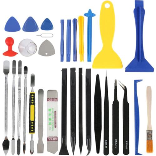 30 In 1 Opening Repair Tools Phone Disassemble Tools Set Kit For HTC Tablet PC For IPhone Professional Electronic Repair Tool