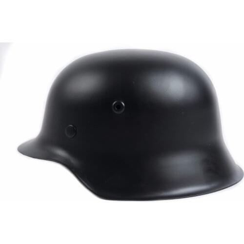 WW2 GERMAN ELITE WH ARMY M42 M1942 STEEL HELMET BLACK