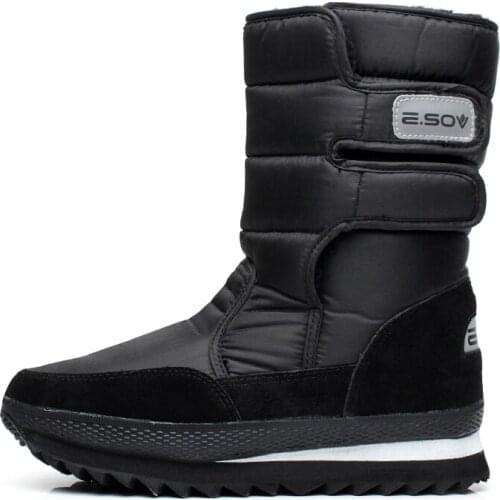 New 2020 women snow boots platform winter boots no-slip waterproof warm plush winter shoes for women big size 35 - 42