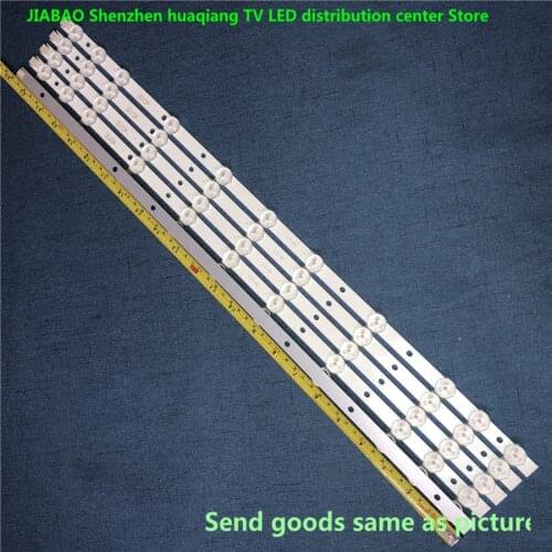 New 5set=10pcs 11LED 574mm LED backlight strip Replacement for VESTEL 32D1334DB VES315WNDL-01 VES315WNDS-2D-R02 VES315WNDA-01