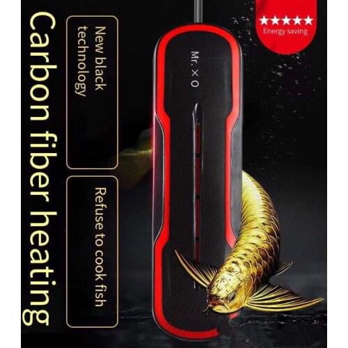 The new aquarium diving heater fish tank LCD display can adjust the heating rod constant temperature automatic constant temperat