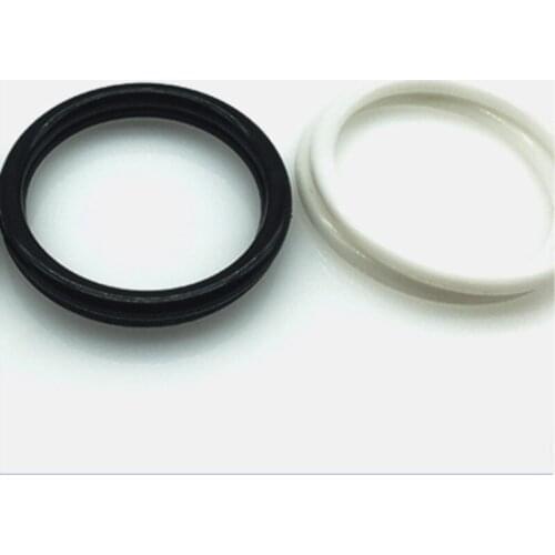 Plastic Round Buckle O Ring For Crafts Garments Shoes Backpack Belt Strap DIY Accessory 50pcs