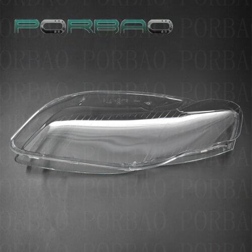 Headlight Headlamp Clear Lens Shell for AUDI A4B7 Auto-Shell-Cover 05-08 Front Lampshade Transparent Glass Lens Cover DIY