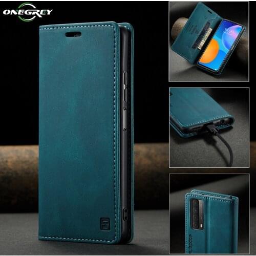 Luxury Flip Wallet P30lite Magnetic Case For Huawei P40 P30 Pro Lite P Smart 2021 Leather Card Slot Stand Phone Bags Cover Coque