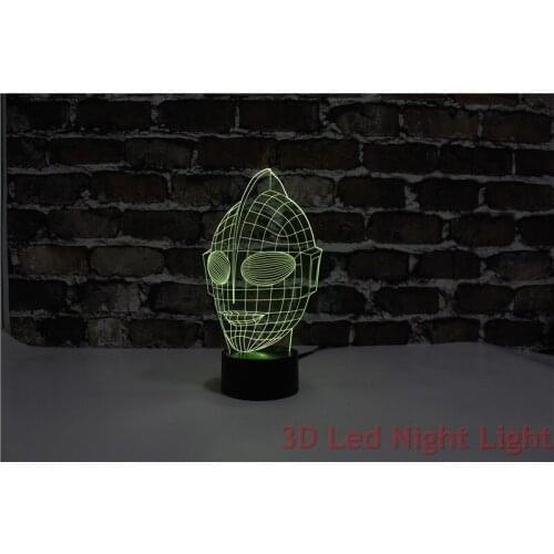 Christmas Decorations for Home Front Room 3D Led Decoration Night Light Fashionable Wholesale Light with UL Certificate YJM-2903