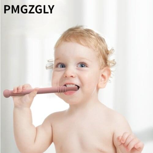 Dental Care Baby Teeth Ring DIY Craft For Jewelry Making Toy Accessory Wooden Baby Toy Safety Teething Baby Care