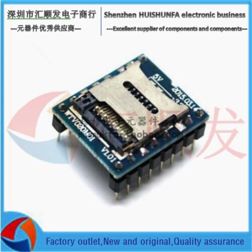 WTV020-SD card voice module VOICE module MP3 audio module