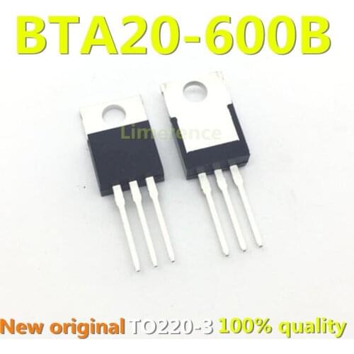 10PCS BTA20-600B TO220 BTA20-600 TO-220 BTA20 600B new and original IC Chipset