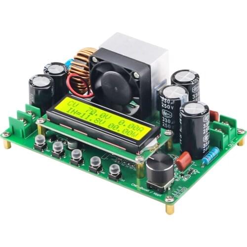 800W DPX800S DC-DC NC CV CC Booster Module Boost 12V-120V 0-15A Adjustable MPPT