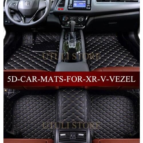 Car floor mats for Honda VEZEL custom fit car all weather carpet foot mats floor mats