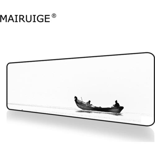 Ship with White Background Large Gaming Mouse Pad Computer Table MousePad Locking Edge Rubber Gamer Desk Mat 80x30cm/90x40cm