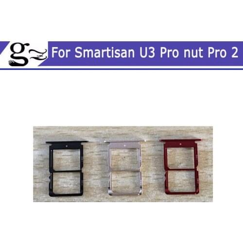 For Smartisan U3 Pro nut Pro 2 Nano Sim+Micro Card Tray Holder Slot Socket Replacement For Smartisan U3 Pro nut Pro2 Sim card