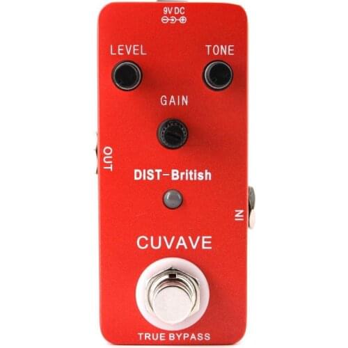 Distortion-British Guitar Effect Pedal Electric Guitar Stompbox