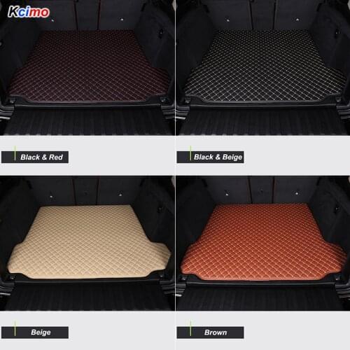 Leather Car Trunk Mat for BMW X1 F48 X2 F39 X3 F25 G01 X4 G02 X5 G05 X6 X7 Cargo Liner Trunk Floor Pad Carpet Car Accessories