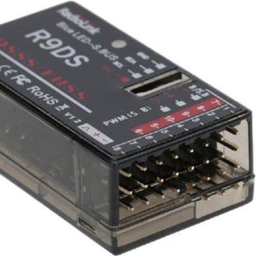 Upgraded RadioLink AT9-R9DS R9DS 2.4GHz 9CH DSSS Receiver For AT9 AT10 Transmitter