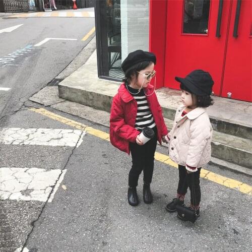 2019 Korean New Childrens Coat Baby Clothes Boys and Girls Cute Casual Jackets Toddler Outwear Baby Christmas Clothes Coats