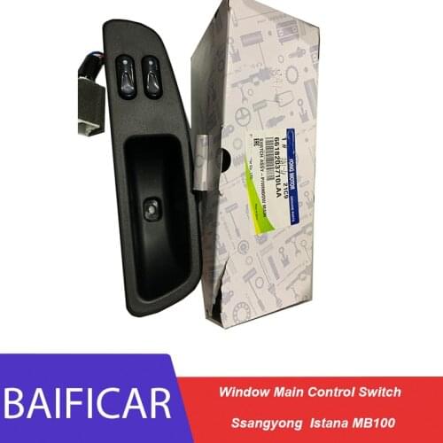 Baificar Brand New Genuine Front Left Right Window Main Control Switch 6618203710LAA For Ssangyong Istana MB100