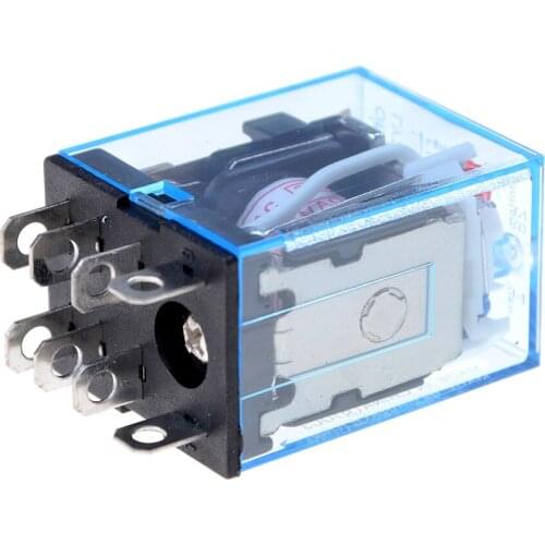 1PC PTF08A LY2NJ HH62P Relay 220V AC coil high quality general purpose DPDT micro mini relay Or socket base holder