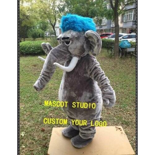 Christmas Carnival Performance Mascot Halloween Elephant Cosplay Costume Adult Use Birthday Party Advertising Performance Set