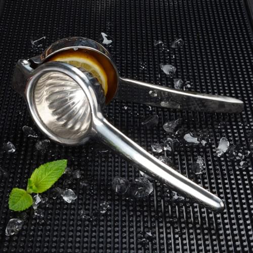 Lemon Juice Squeezer Fruit Juicer Hand Press Citrus Orange Stainless Steel Manual Lemon Squeezer Lemon Juicer Bar Tool
