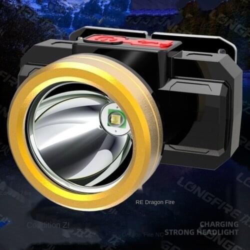 LED Headlights Bright Light Ultra-bright Head Wearing Long-range Rechargeable Lantern Outdoor Home Night Fishing Small Lamp
