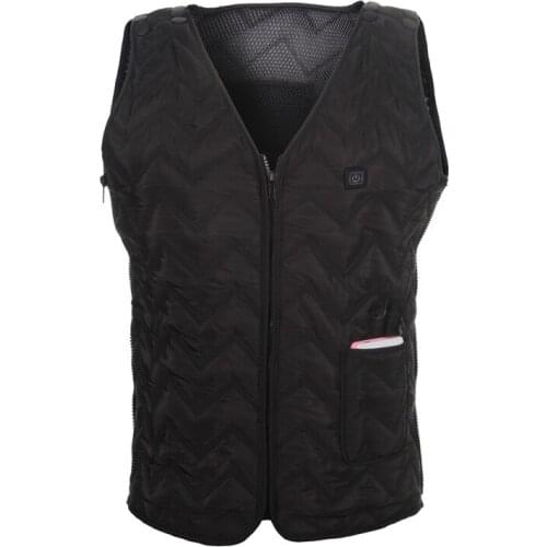 USB Electric Heated Jacket Men Outdoor nature Hike skiing Thermal Warm Heated Vest Womens Down Softshell Thermal Coat +3 level