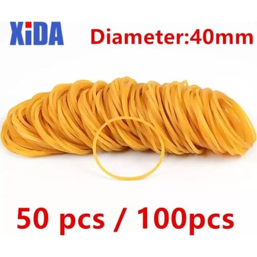 High quality 906 Various size Tapes Adhesives Fasteners Strong Elastic Rubber Bands Office Students School Stationery Supplies