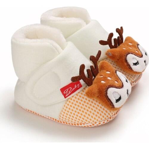 2020 Baby Girl Boys Causal Anti-slip Shoes Baby Sneaker Winter Booties Cute Catoon Prewalker Newborn Soft Sole Shoes