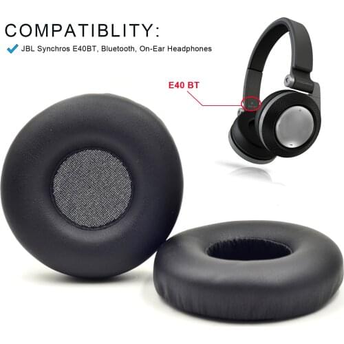 Defean Replacement cushion ear pads hoop for JBL Synchros E40BT E40 BT Bluetooth Headphone