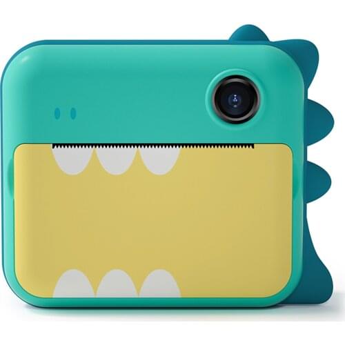 Kids Camera 32GB Children Instant Camera Photo Printer 2.4 inch IPS Screen Christmas Birthday Gifts Printing Paper Support WIFI