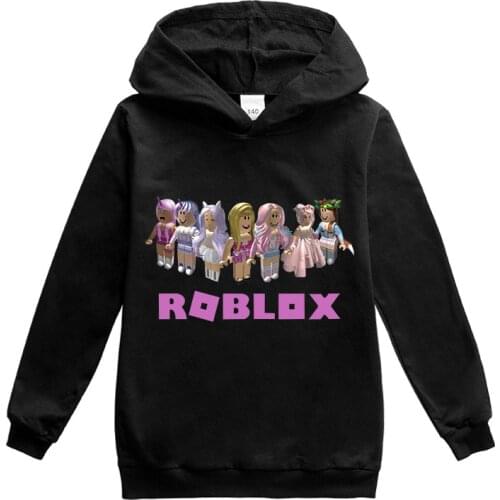 Kids Girls Sweatshirts Winter Spring Autumn boys Children Hoodies Robloxing Long Sleeves T-shirt Jacket Toddler Kids Clothes